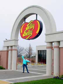 Entrance to Jelly Belly Factory